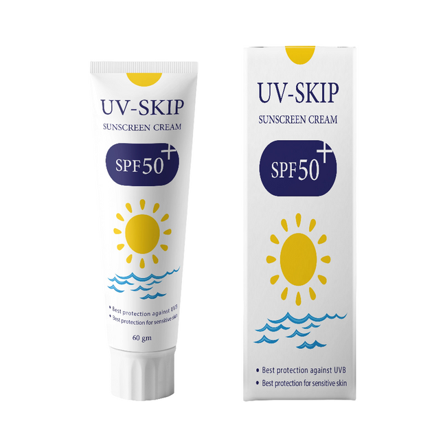 UV-SKIP Sunscreen Cream SPF 50+ – 60g